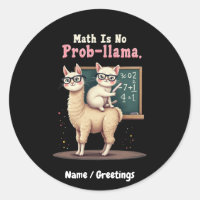 Math Is No Prob-llama Fun & Cute Math Inspiration