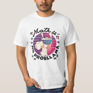 Math Is No ProbLlama T-Shirt