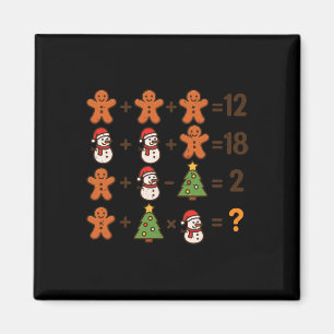 Math Jokes 67 Order Operation Christmas Math Teach Magnet