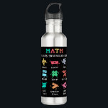 Math keeps you balanced 710 ml water bottle<br><div class="desc">Playful math artwork with plus,  minus,  times,  divide,  equals,  percent,  greater than,  less than and not equal. A friendly learning themed layout that shows how math concepts stay in balance. Great for teachers and students.</div>