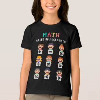 Math keeps you balanced Tri-Blend shirt