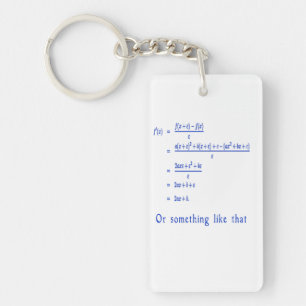 Math Key Ring