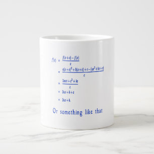 Math Large Coffee Mug