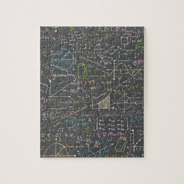 Math Lessons Jigsaw Puzzle (Vertical)