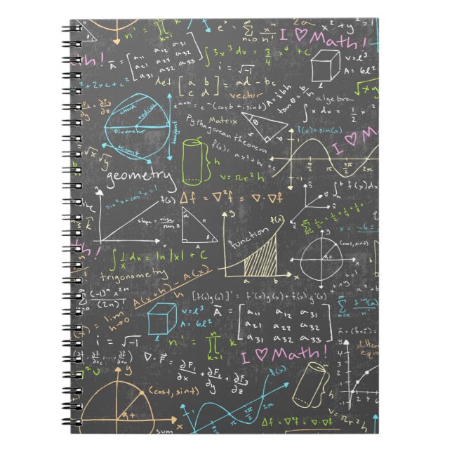 Math Lessons Notebook (Front)