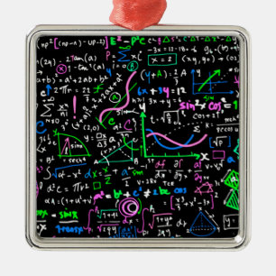 Math linear mathematics education circle metal tree decoration