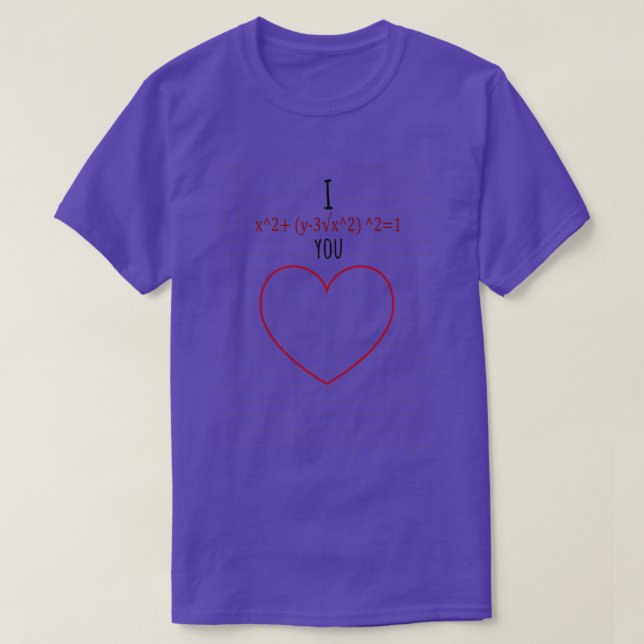 MATH LOVE FONCTION T-Shirt (Design Front)
