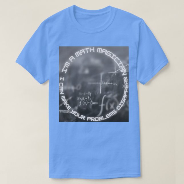 Math Magician T-Shirt (Design Front)