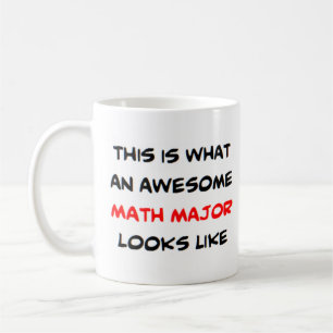 math major, awesome coffee mug