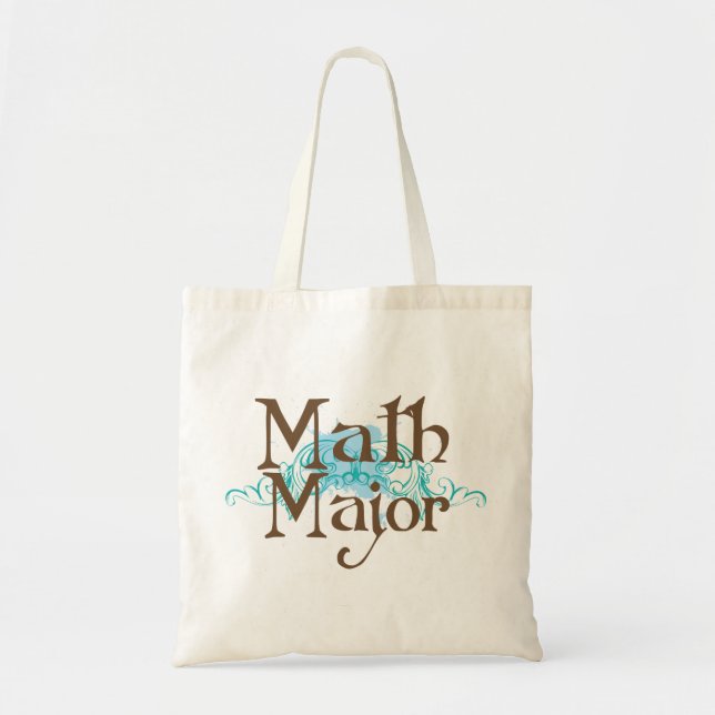 Math Major Gift Tote Bag (Front)