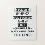 Math Math Teacher Gifts Jigsaw Puzzle<br><div class="desc">Math teacher gifts. Funny math design for math nerds math teachers and math lovers.</div>