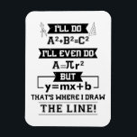 Math Math Teacher Gifts Magnet<br><div class="desc">Math teacher gifts. Funny math design for math nerds math teachers and math lovers.</div>