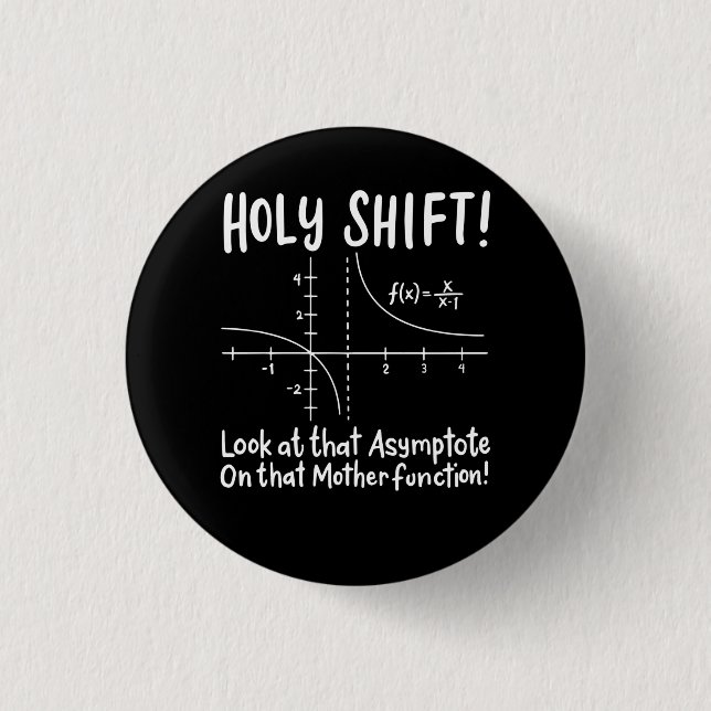 Math Mathematics 3 Cm Round Badge (Front)