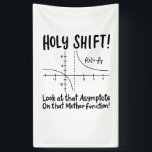 Math Mathematics Banner<br><div class="desc">Math quote design for a math teacher, students and all the mathematics and geometry love.</div>