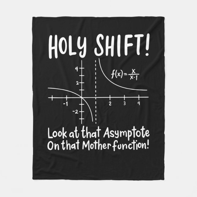 Math Mathematics Fleece Blanket (Front)
