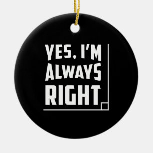Math Mathematics Funny Gift Ceramic Tree Decoration