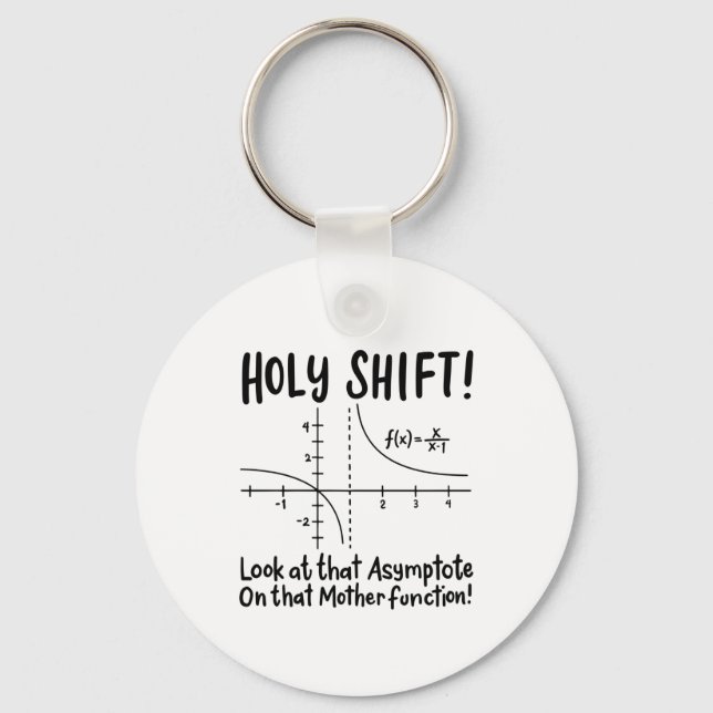 Math Mathematics Key Ring (Front)