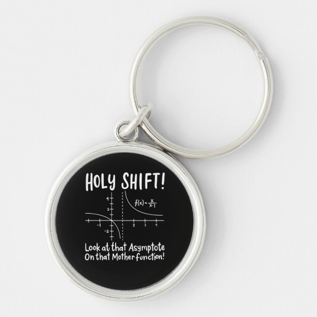 Math Mathematics Key Ring (Front)