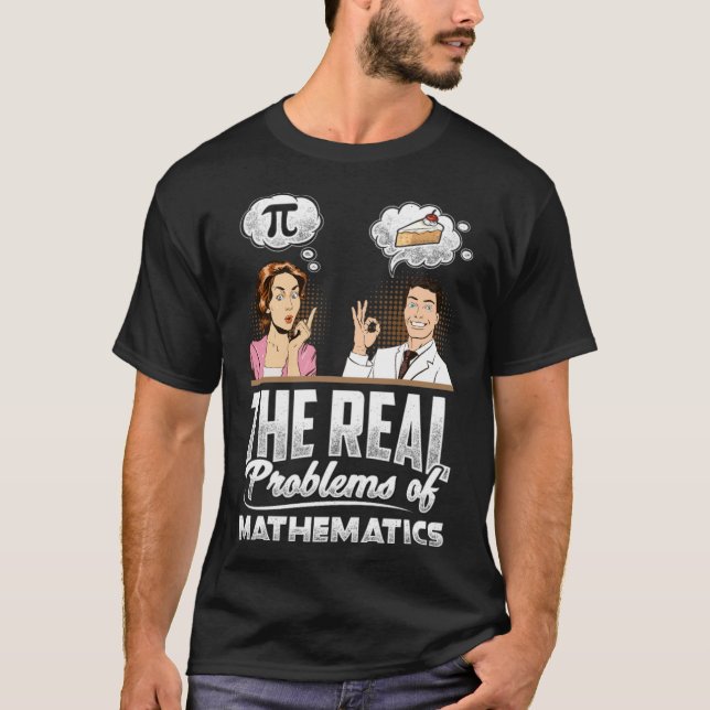 Math Mathematics Problems of Mathematics Pi vs fal T-Shirt (Front)
