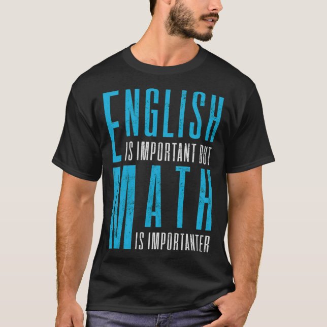 Math Mathematics Teacher Mathematician colourful t T-Shirt (Front)
