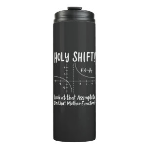 Math Mathematics Thermal Tumbler