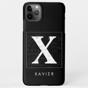 Math Monogram - Xavier iPhone 11Pro Max Case