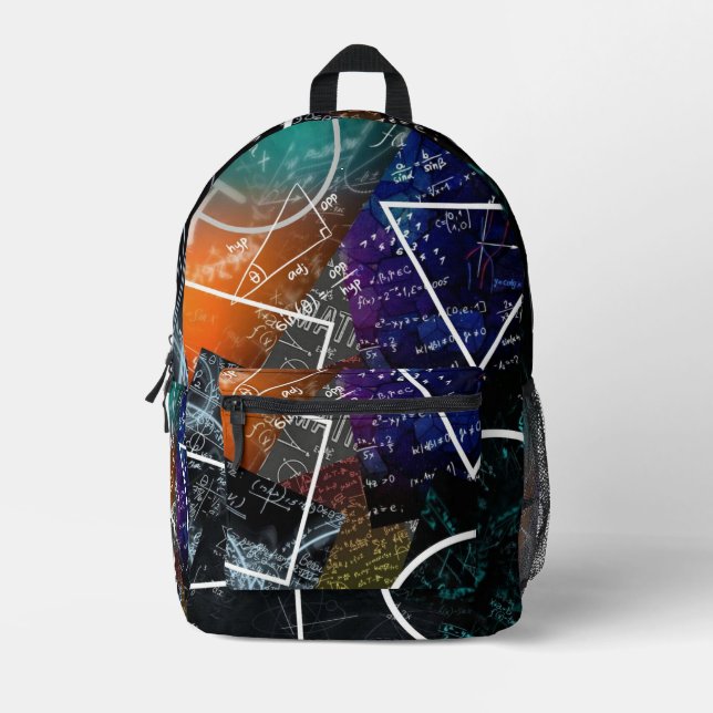 Math Motion: Equation Art Backpack (Front)