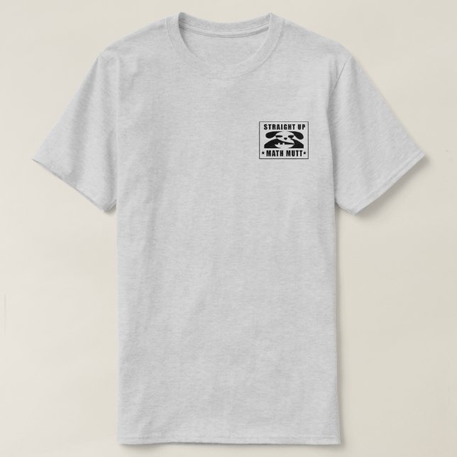 Math Mutt T-Shirt (Design Front)