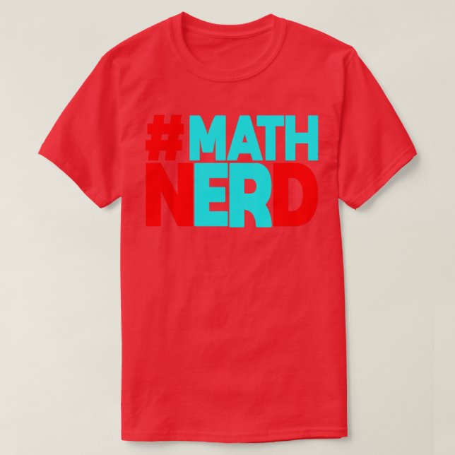 Math nerd  T-Shirt (Design Front)