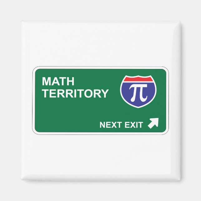Math Next Exit Magnet (Front)