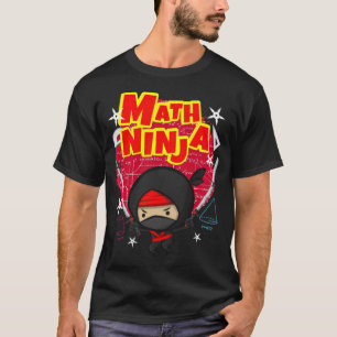 Math Ninja T show jumping penelope T-Shirt