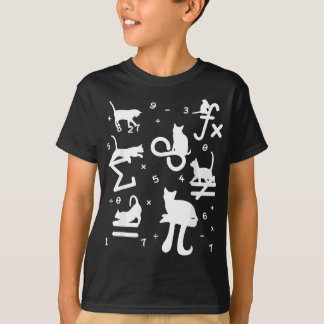 Math Outfit for Teachers Mathematics Cat Math T-Shirt