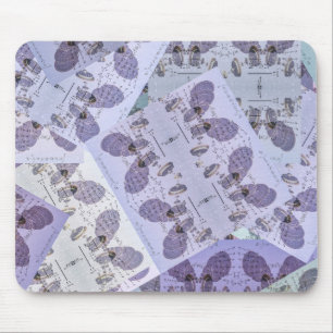 Math patchwork mouse mat
