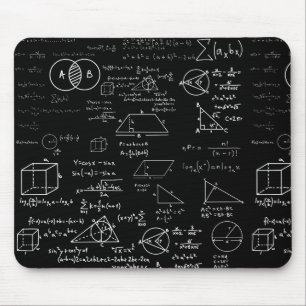 math pattern science school sketch drawing geek ma mouse mat