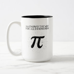 Math Paves Way For All Innovation Genius Two-Tone Coffee Mug