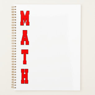 Math Planner