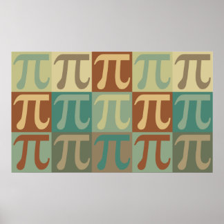 Math Pop Art Poster