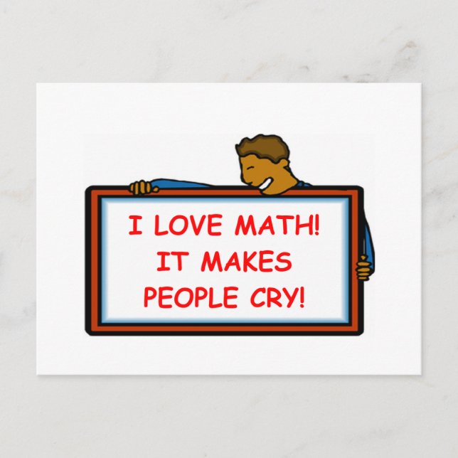 math postcard (Front)