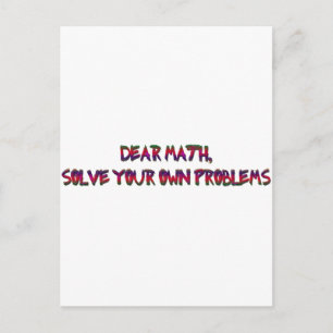 math postcard