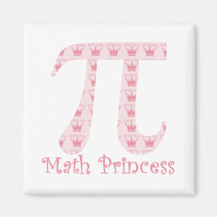 Math Princess Pi Magnet
