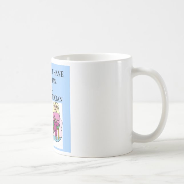 MATH psychology joke Coffee Mug (Right)