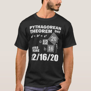 Math Pythagorean Theorem Day Mathematics Teacher T-Shirt