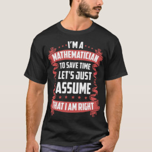 Math Quote falkenstein pony T-Shirt