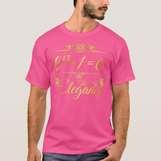 Math quotmost beautiful equation in mathematicsquo T-Shirt