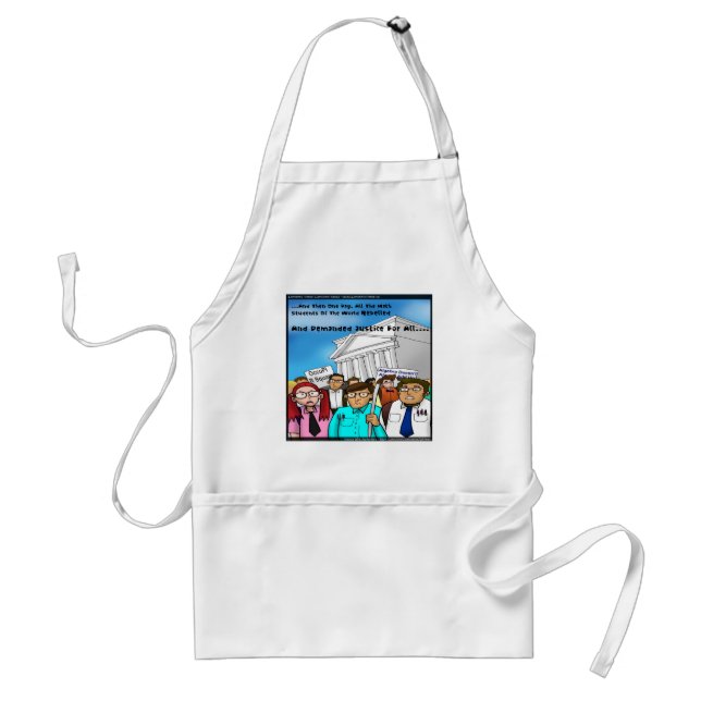 Math Revolt Funny Gifts Tees & Cards Standard Apron (Front)