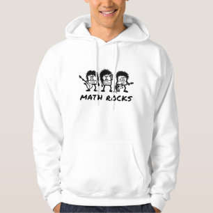 Math Rocks Academic Rock Band Humor Hoodie