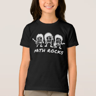 Math Rocks Academic Rock Band Humor Tri-Blend Shirt