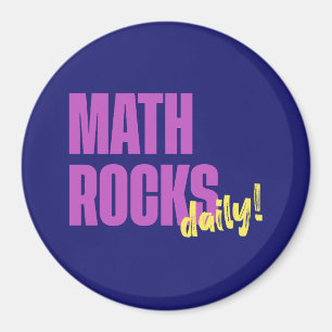 Math Rocks Daily Magnet