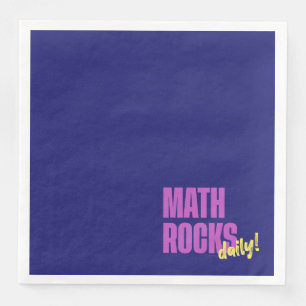Math Rocks Daily Napkin