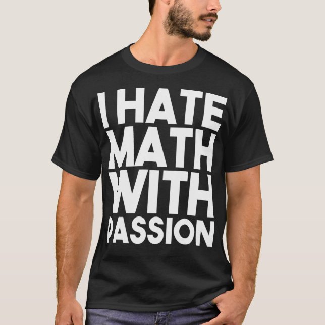 MATH RS STUDENTS FUNNY GIFT PASSION riding western T-Shirt (Front)
